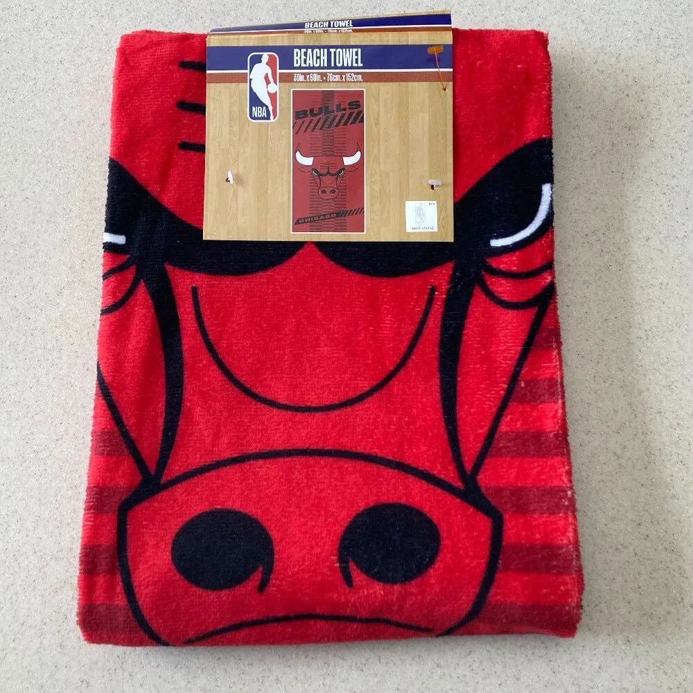 Chicago Bulls NBA Beach Towel New 60